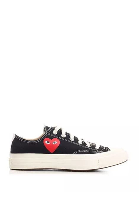 sneakers chuck 70 small heart low unisex nere COMME DES GARÇONS PLAY X CONVERSE | AZ-K128-0011